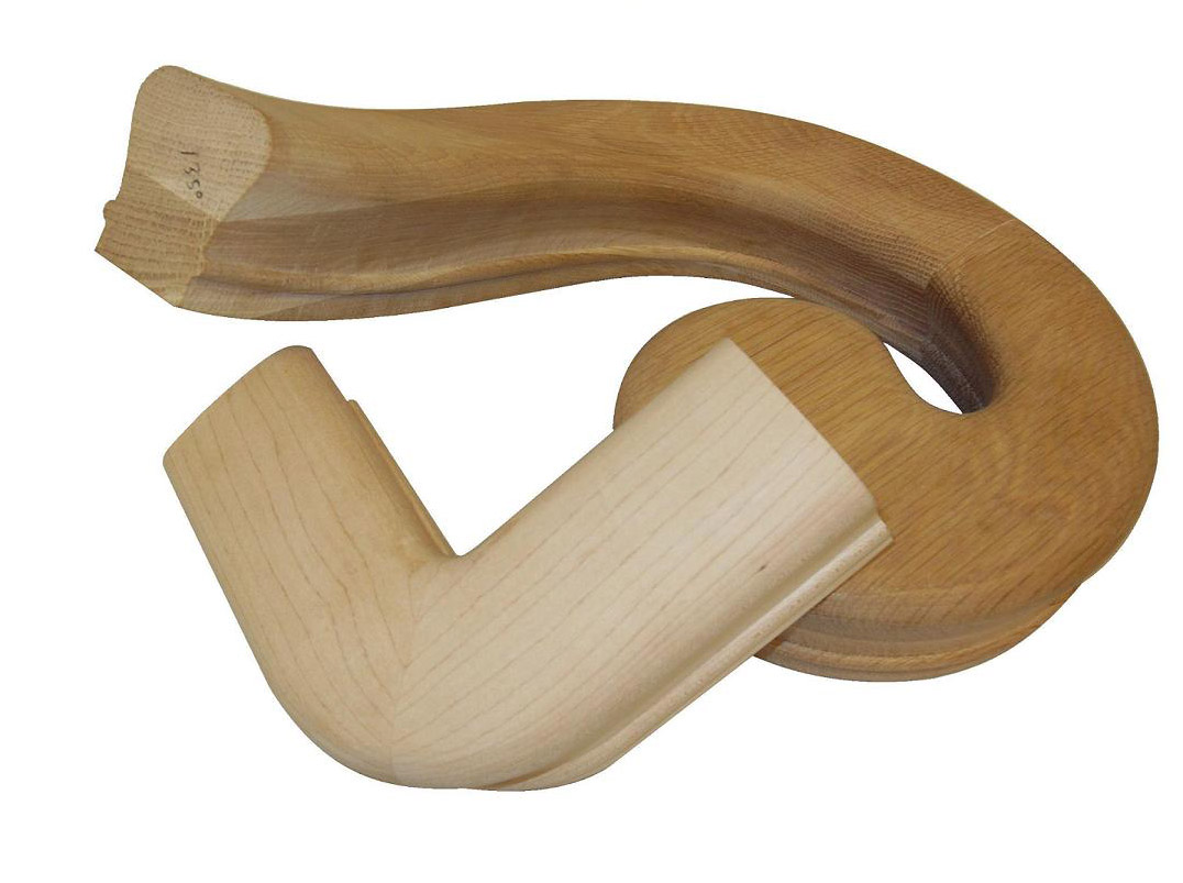 Wood Fittings in Oak and Maple